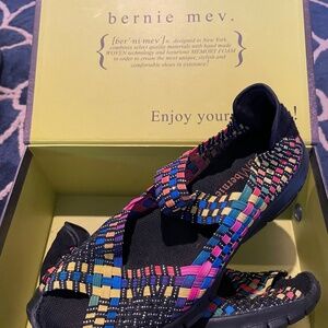 Ladies bernie mev shoes, both worn once, excellent condition